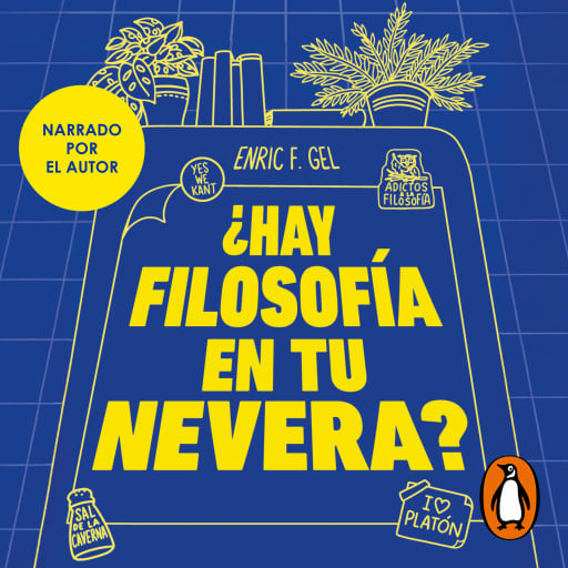 Portada del audiolibro «¿Hay filosofía en tu nevera?», de Enric F. Gel