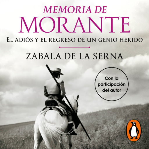 Portada del audiolibro «Memoria de Morante», de Vicente Zabala de la Serna