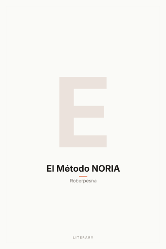 Portada del libro «El Método NORIA»