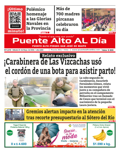 Edición impresa sábado 23 de Mayo 2026