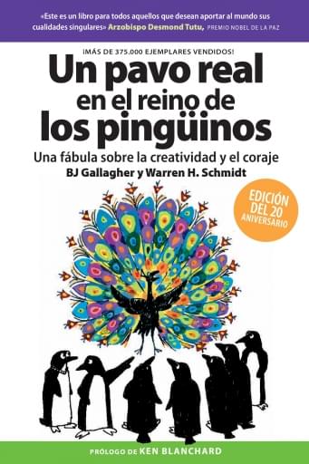 Un pavo real en el Reino de los Pingüinos