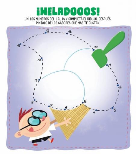 Números: ¡Helados!