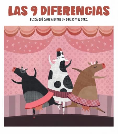 Las diferencias: Vacas bailarinas