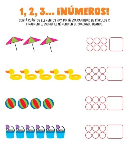 Números: 1, 2, 3... ¡números!