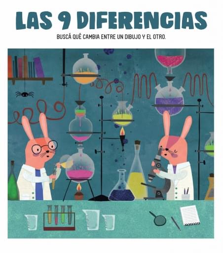 Las diferencias: Conejos científicos