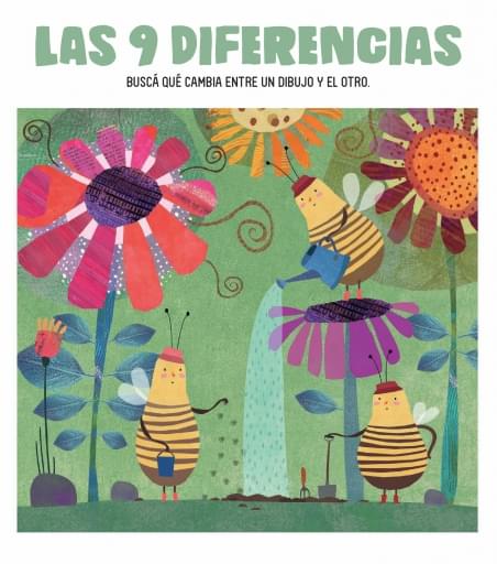 Las diferencias: Abejas jardineras