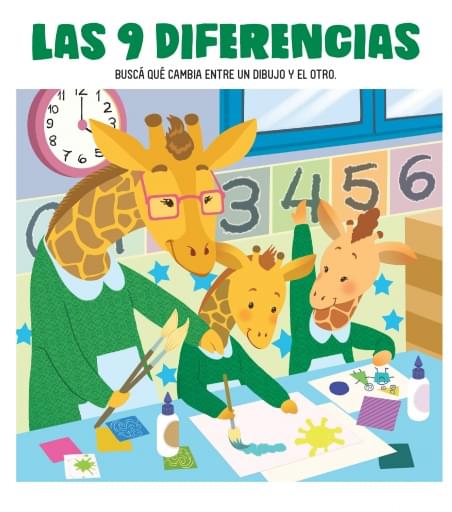 Las diferencias: Jirafa maestra