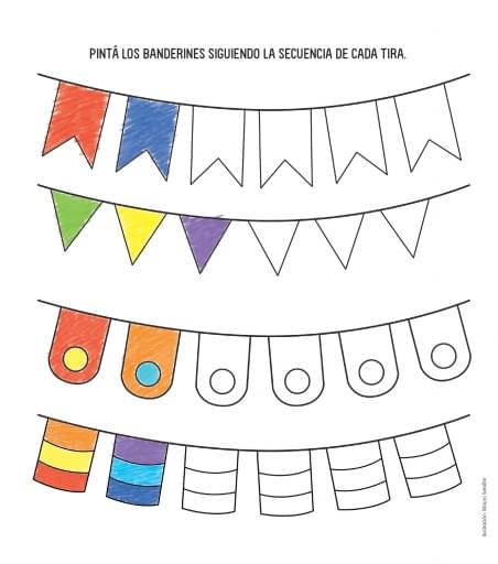 Secuencias: Banderines