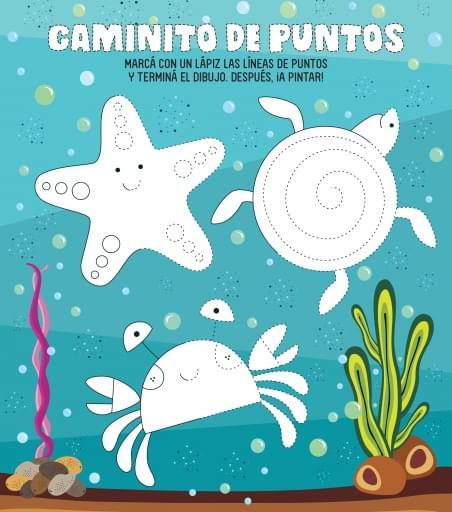 Grafomotricidad: Caminito de puntos