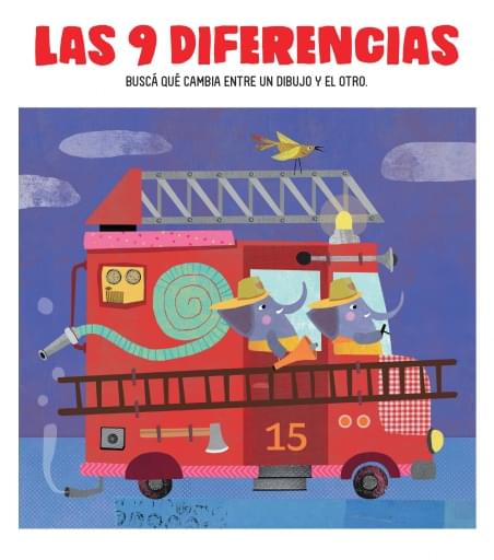 Las diferencias: Elefantes bomberos