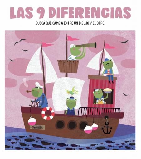Las diferencias: Sapos marineros