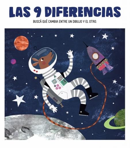 Las diferencias: Perro astronauta