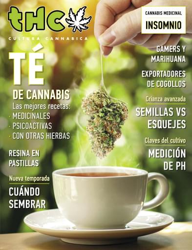 Portada del libro «Tés de cannabis - THC 135»