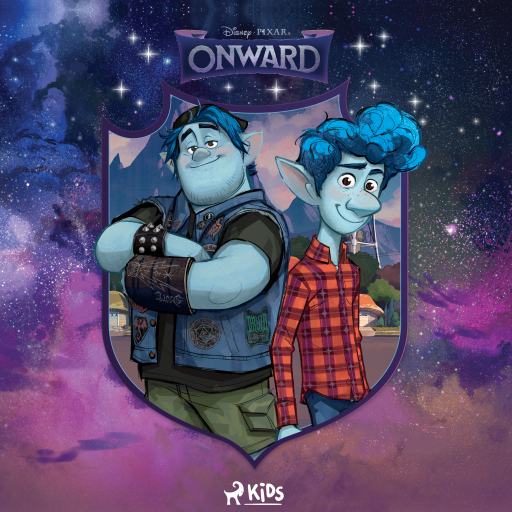 Portada del audiolibro «Onward», de Disney