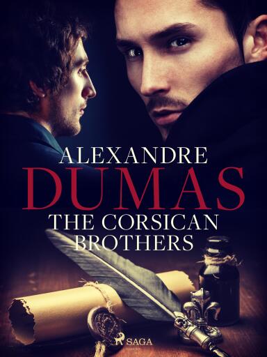 Portada del libro «The Corsican Brothers», de Alexandre Dumas