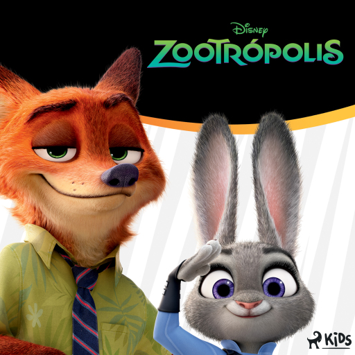 Portada del audiolibro «Zootrópolis», de Disney