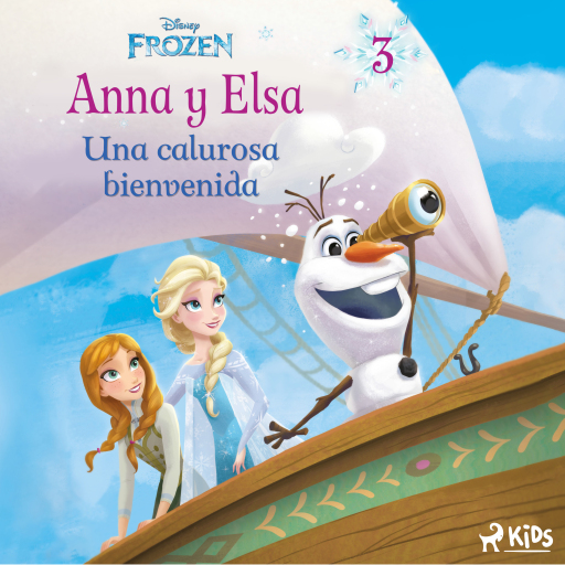 Portada del audiolibro «Frozen - Anna y Elsa 3 - Una calurosa bienvenida», de Disney