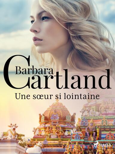 Portada del libro «Une sœur si lointaine», de Barbara Cartland
