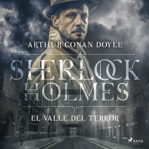Portada del audiolibro «El Valle del Terror», de Arthur Conan Doyle
