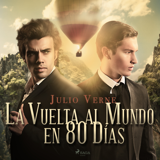 Portada del audiolibro «La Vuelta al Mundo en 80 Días», de Jules Verne