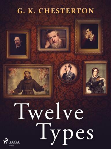 Portada del libro «Twelve Types», de G. K. Chesterton