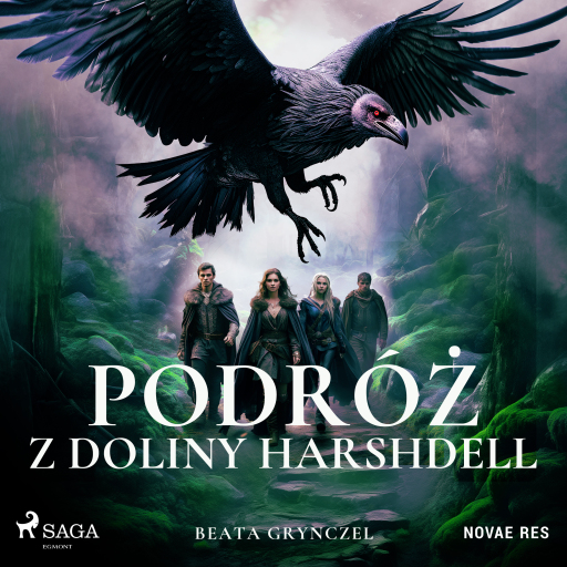 Portada del audiolibro «Podróż z Doliny Harshdell», de Beata Grynczel