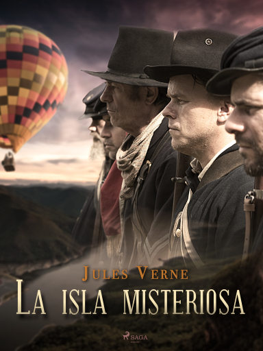 Portada del libro «La isla misteriosa», de Jules Verne