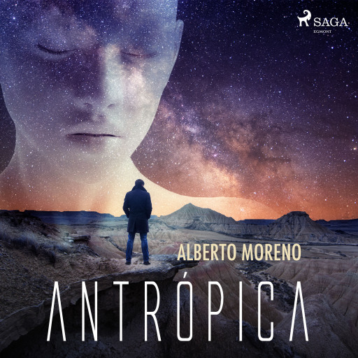 Portada del audiolibro «Antrópica», de Alberto Moreno