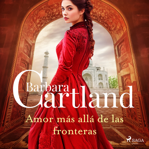 Portada del audiolibro «Amor más allá de las fronteras», de Barbara Cartland