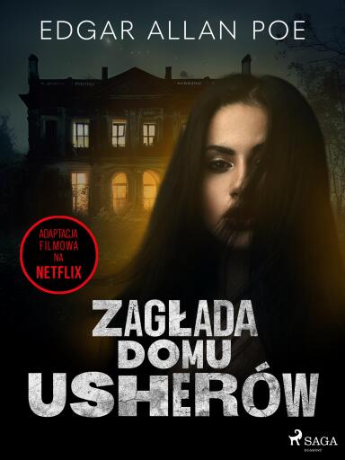 Portada del libro «Zagłada domu Usherów», de Edgar Allan Poe