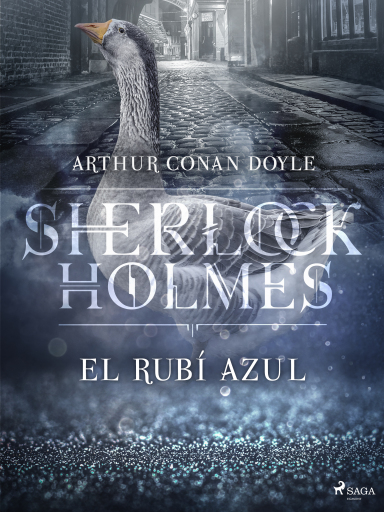 Portada del libro «El rubí azul», de Arthur Conan Doyle