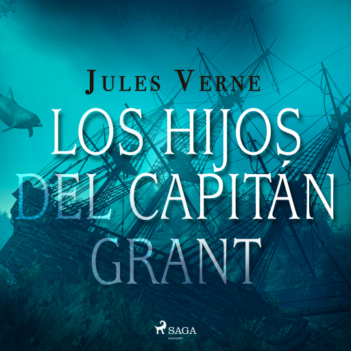Portada del audiolibro «Los hijos del capitán Grant», de Jules Verne