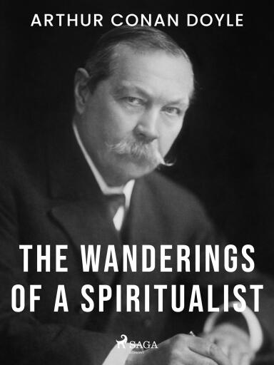 Portada del libro «The Wanderings of a Spiritualist», de Arthur Conan Doyle