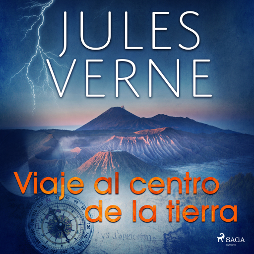 Portada del audiolibro «Viaje al centro de la tierra», de Jules Verne