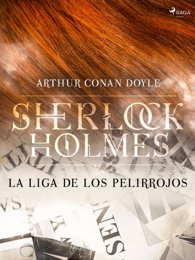 Portada del libro «La liga de los pelirrojos», de Arthur Conan Doyle