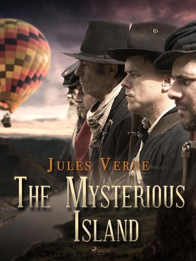 Portada del libro «The Mysterious Island», de Jules Verne
