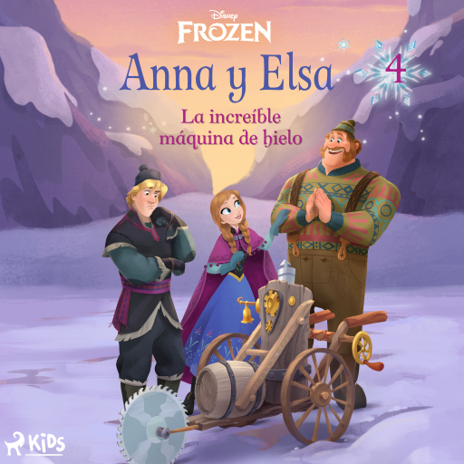 Portada del audiolibro «Frozen - Anna y Elsa 4 - La increíble máquina de hielo», de Disney