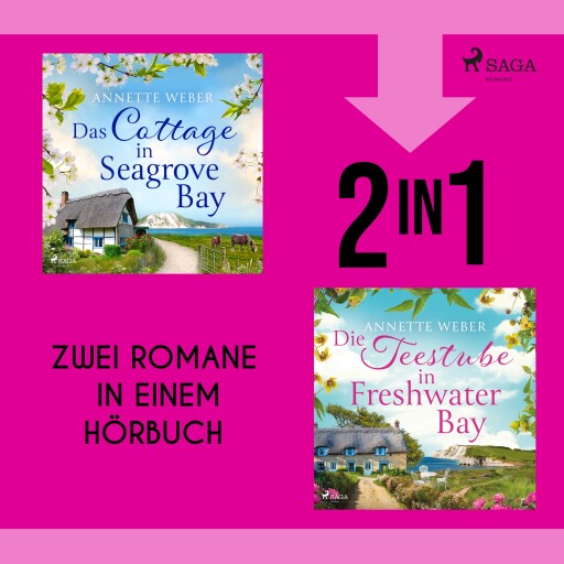 Das Cottage in Seagrove Bay & Die Teestube in Freshwater Bay