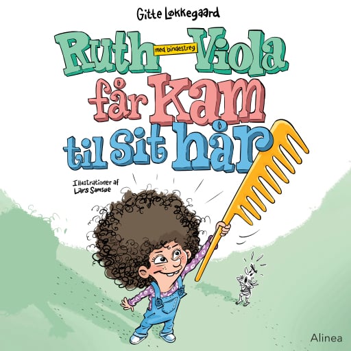 Ruth–Viola med bindestreg får kam til sit hår