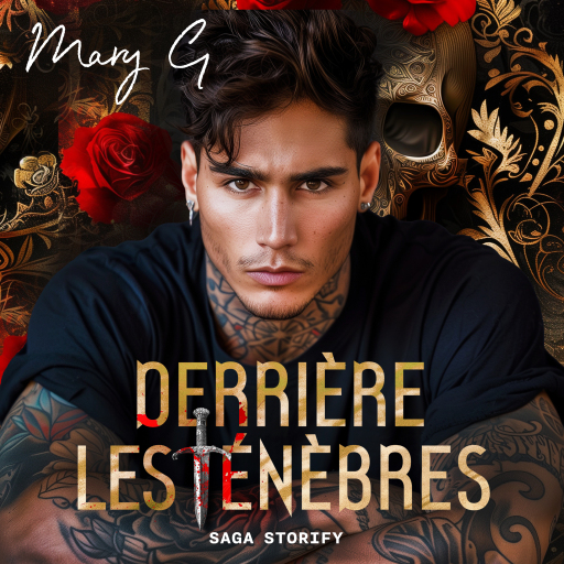 Portada del audiolibro «Derrière les ténèbres», de Mary G