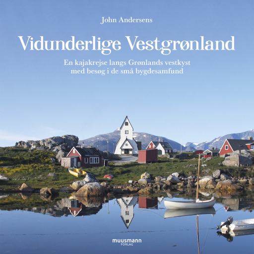 Portada del audiolibro «Vidunderlige Vestgrønland», de John Andersen