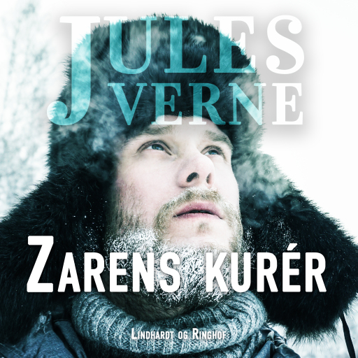 Portada del audiolibro «Zarens kurér», de Jules Verne