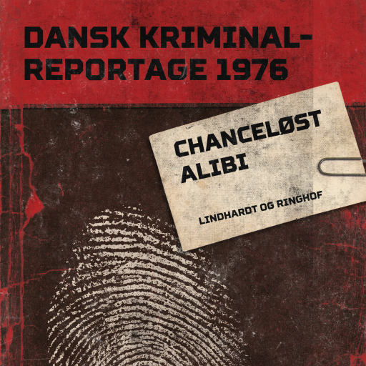 Portada del audiolibro «Chanceløst alibi», de Diverse