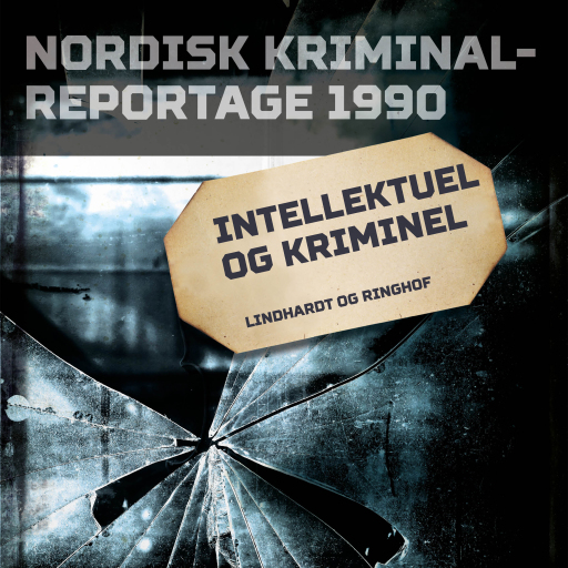 Portada del audiolibro «Intellektuel og kriminel», de Diverse