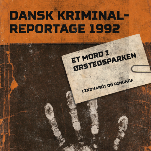 Portada del audiolibro «Et mord i Ørstedsparken», de Diverse