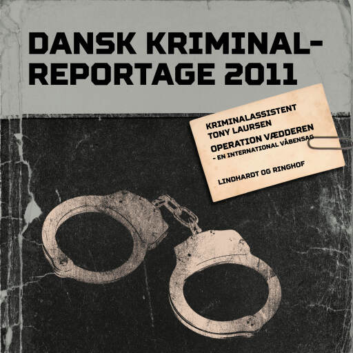 Portada del audiolibro «Operation Vædderen – en international våbensag», de Diverse