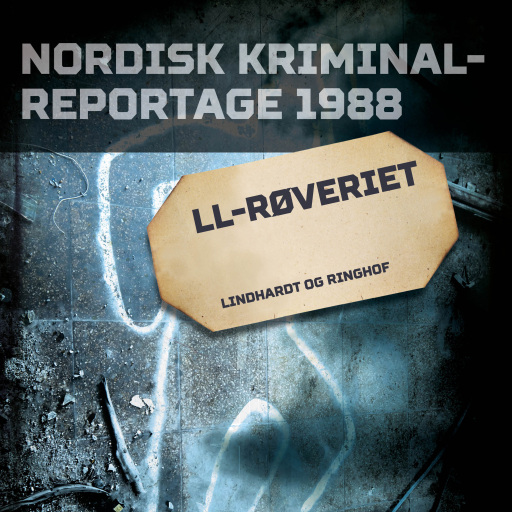 Portada del audiolibro «LL–røveriet», de Diverse