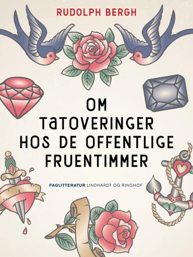 Portada del libro «Om tatoveringer hos de offentlige fruentimmer», de Rudolph Bergh