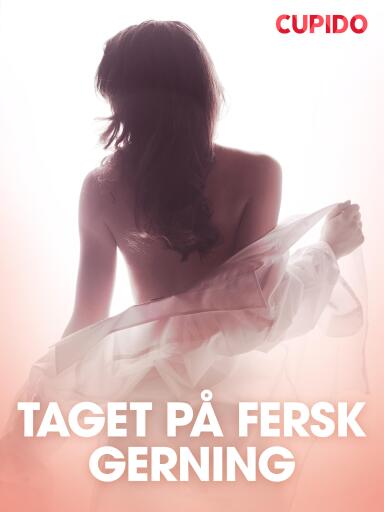 Portada del libro «Taget på fersk gerning – erotiske noveller», de Cupido