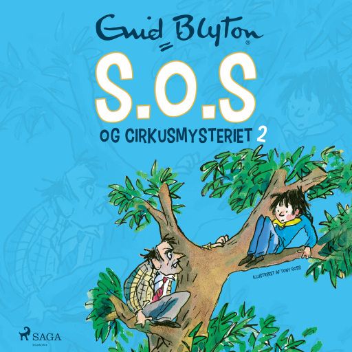 Portada del audiolibro «S.O.S og cirkusmysteriet (2)», de Enid Blyton